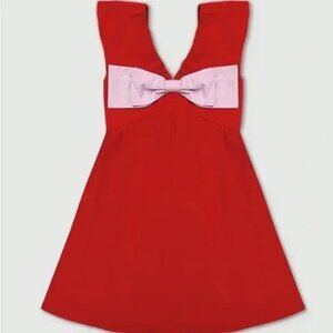 Butterfly Bow Mini Dress